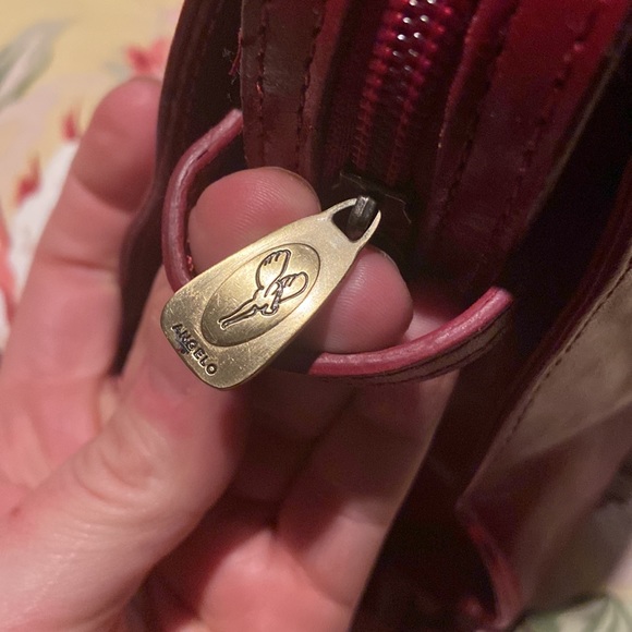 Angelo gorgeous red great quality/condition purse - Picture 6 of 14